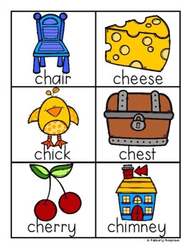 Digraphs Sorting Cards and Activity Sheets ( ch- / sh- / th- / wh- )