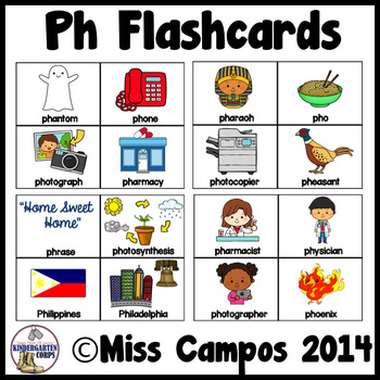 Ph Digraph Worksheets by Miss Campos | Teachers Pay Teachers