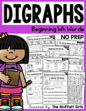 Digraphs (WH Words) NO PREP Packet