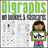 Digraphs Wh Phonics Worksheets |  Activities