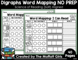 Digraphs Word Mapping (Science of Reading Aligned)