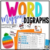 Digraphs Word Mapping Worksheets and Literacy Centers | Sc
