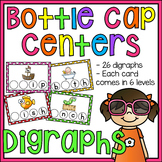 Digraphs Games Bottle Cap Centers (Fun Phonics Activities!)