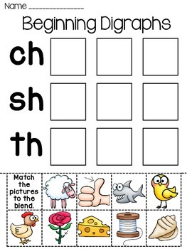 digraphs worksheets digraph sort wh qu ph ch sh th worksheets by miss giraffe