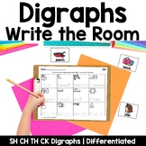 Digraphs Write the Room | Science of Reading