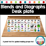 Digraphs and Blends Desk Plates | Visual Phonics Desk Reference