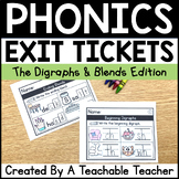 Digraphs and Blends Exit Tickets