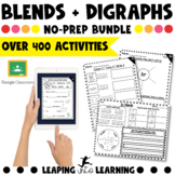 Phonics Consonant Blends and Digraphs Worksheets for Daily