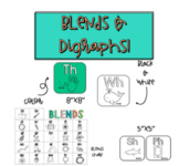 Digraphs and Blends Mini Anchor Charts