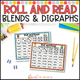 Digraphs and Consonant Blends Phonics Roll and Read Activity