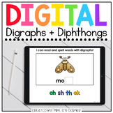 Digraphs and Diphthongs Digital Basics for Special Ed | Di