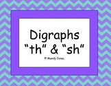 Digraphs: sh and th