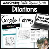 Dilations Google Forms Homework