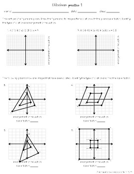 lesson 11 1 dilations practice and problem solving c