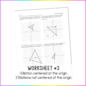 dilations practice and problem solving c