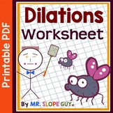 Dilations Scale Factor Worksheet