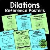 Dilations and Similarity Word Wall Posters