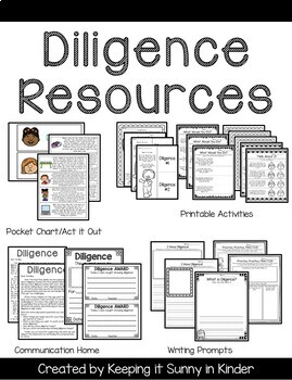 Preview of Diligence Resource Mini Unit