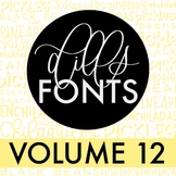 Dills Fonts - Volume 12