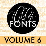 Dills Fonts - Volume 6