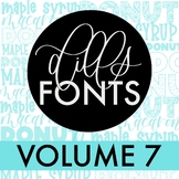 Dills Fonts - Volume 7