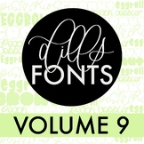 Dills Fonts - Volume 9