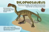 Dilophosaurus - Dinosaur Poster & Handout