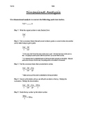 Dimensional Analysis : Step-by-Step