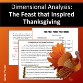 Dimensional Analysis: The Feast That Inspired Thanksgiving