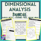 Dimensional Analysis(Unit Conversions) Bundle (Guided Note