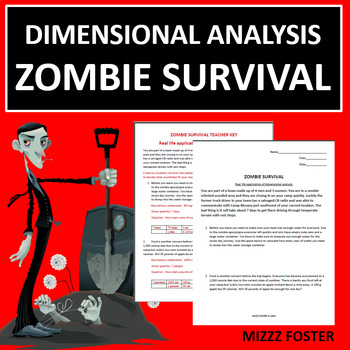 Preview of Dimensional Analysis: Zombie Survival