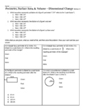 Dimensional Change (version 1) Worksheet