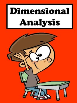 Preview of Dimensional Analysis No Prep Lesson