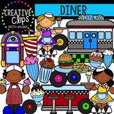 Diner {Creative Clips Digital Clipart}