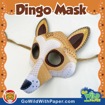 Australian Animal Masks BUNDLE  Craft Project by Go Wild with Paper