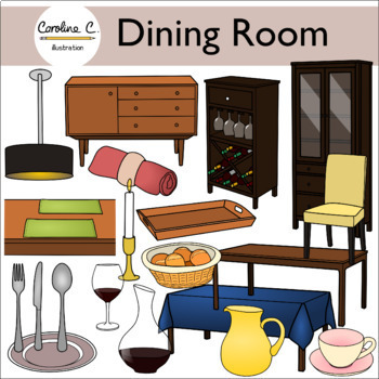 dining room clipart images