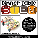 Dinner Table STEM Challenge - Thanksgiving STEM Activity
