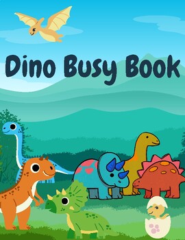 Preview of Dino Busy Book