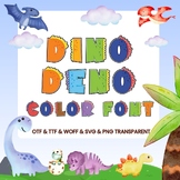 Dino Deno - Color Font