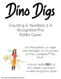 Preschool Printable Dino Digs Game (elementary too!)