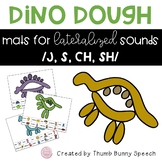 Dino Dough - mats for lateralized sounds /J, S, CH, SH/