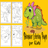 Dino Extravaganza: Coloring, Mazes, and Math Fun for Littl