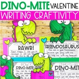 Valentine's Day Writing Craft - Dinosaur Kindness Activity