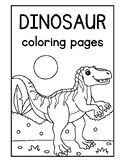 Dino coloring book