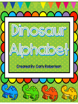 Preview of Dinosaur ABC