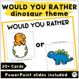Dinosaur Activities Preschool Would You Rather Questions S