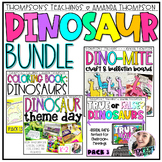 Dinosaur Activities and Centers - Coloring, Theme Day