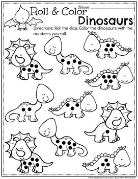 Dinosaur Activities for Preschool by Planning Playtime | TpT