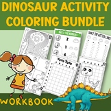 Dinosaur Activity Coloring Bundle All in One