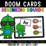 Dinosaur Beginning Sounds Boom Cards
